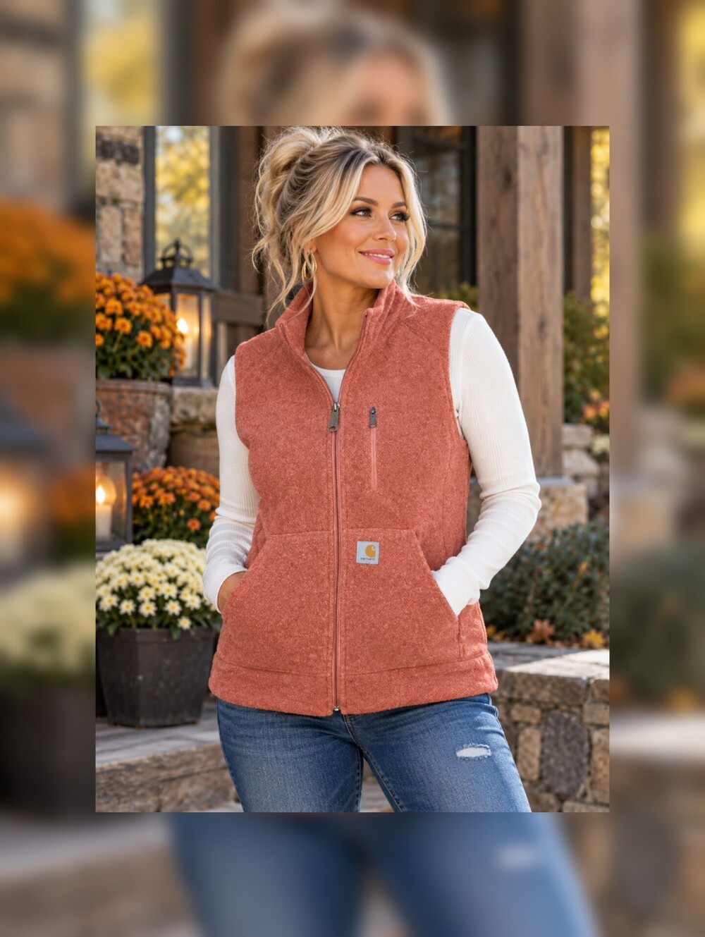 Carhartt Women's Kentwood Fleece Vest L